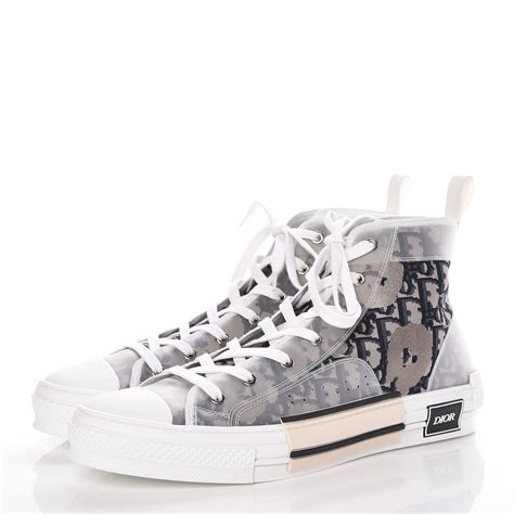 dior high cut sneakers|christian dior oblique sneakers.